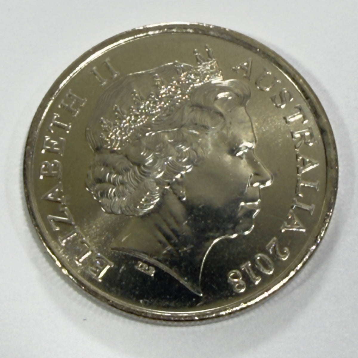 2018 10 Cent Coin - Uncirculated - Low Mintage 3.253 million - comes in 2x2