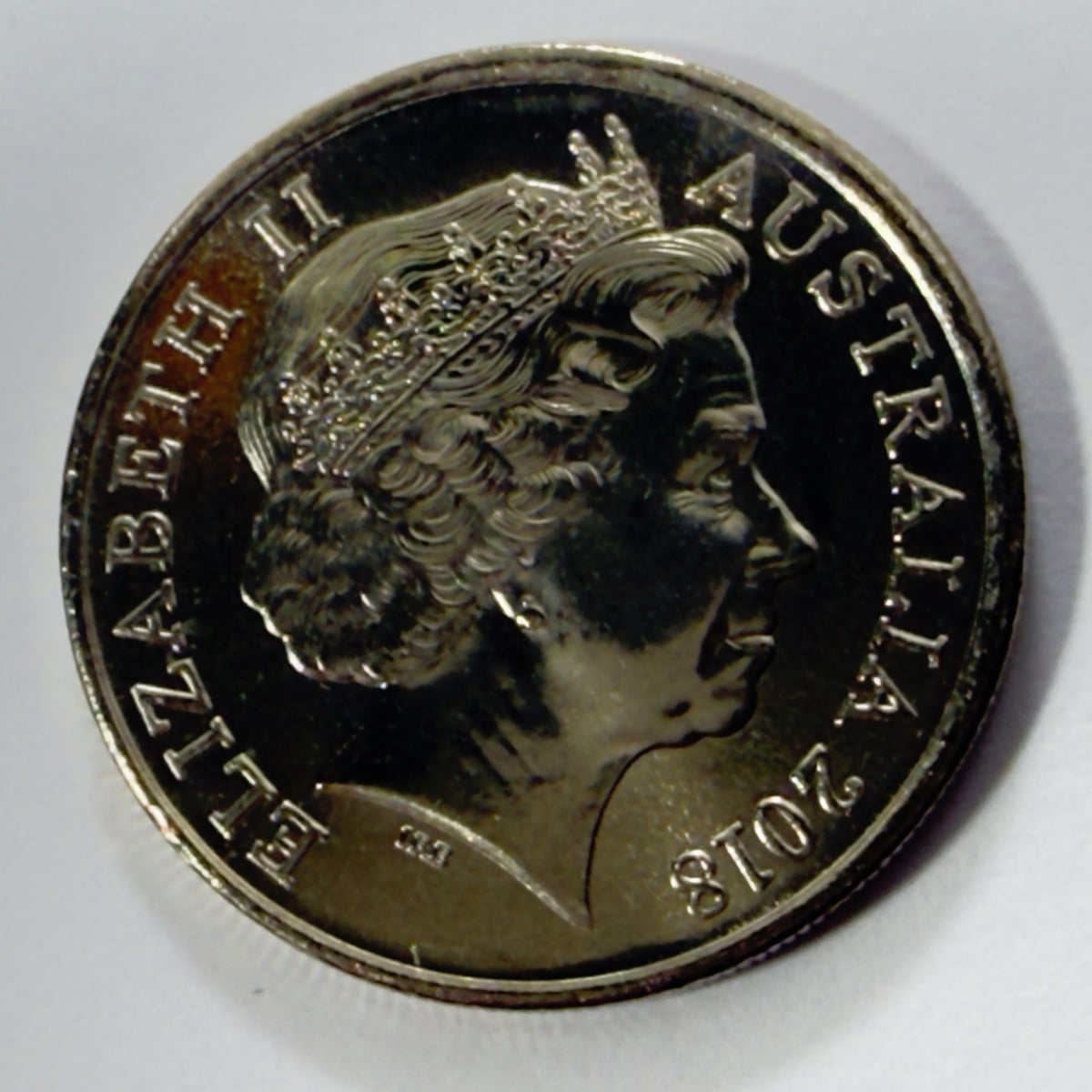 2018 10 Cent Coin - Uncirculated - Low Mintage 3.253 million - comes in 2x2