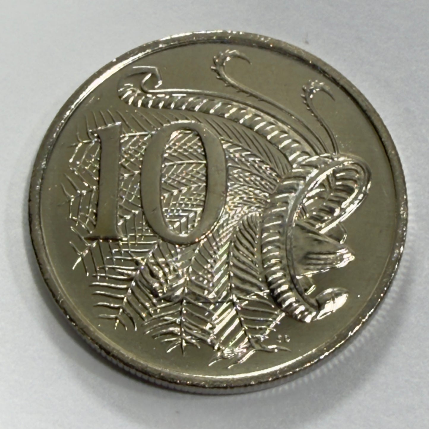 2018 10 Cent Coin - Uncirculated - Low Mintage 3.253 million - comes in 2x2