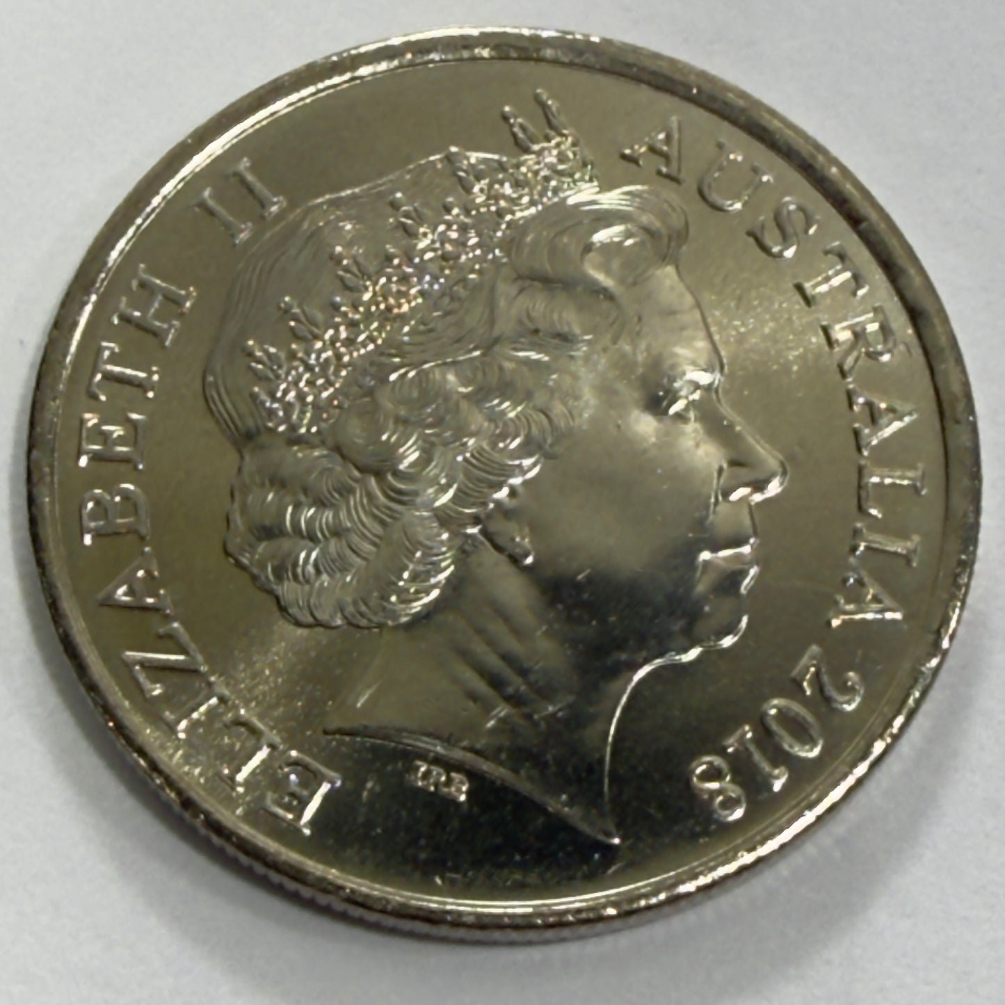 2018 10 Cent Coin - Uncirculated - Low Mintage 3.253 million - comes in 2x2