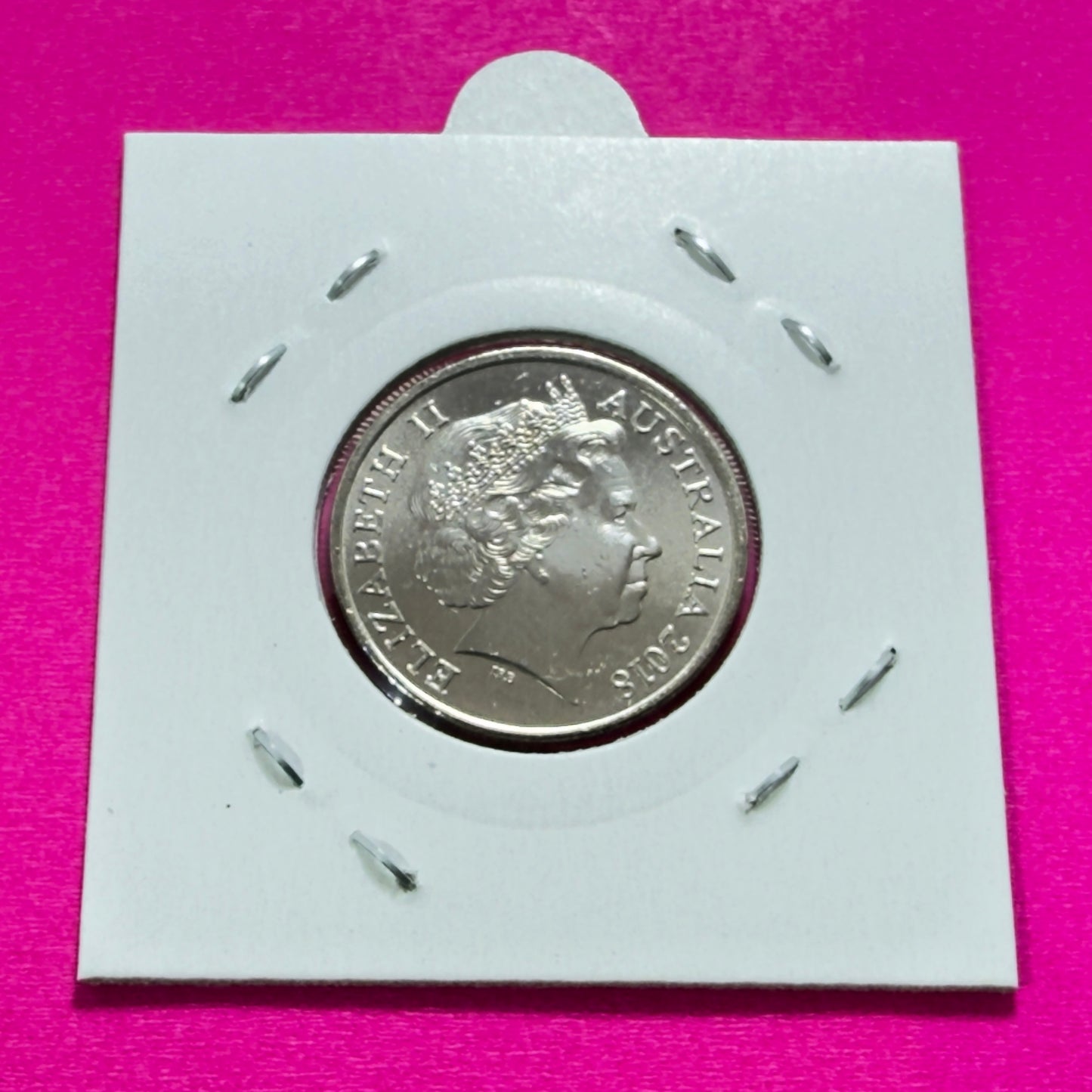 2018 10 Cent Coin - Uncirculated - Low Mintage 3.253 million - comes in 2x2