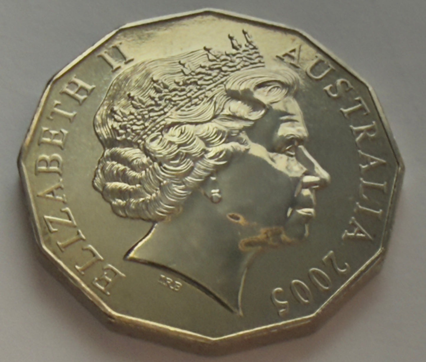 2005 50 Cent Coin - Uncirculated - 60th Anniversary Of WW2 - Comes In 2x2