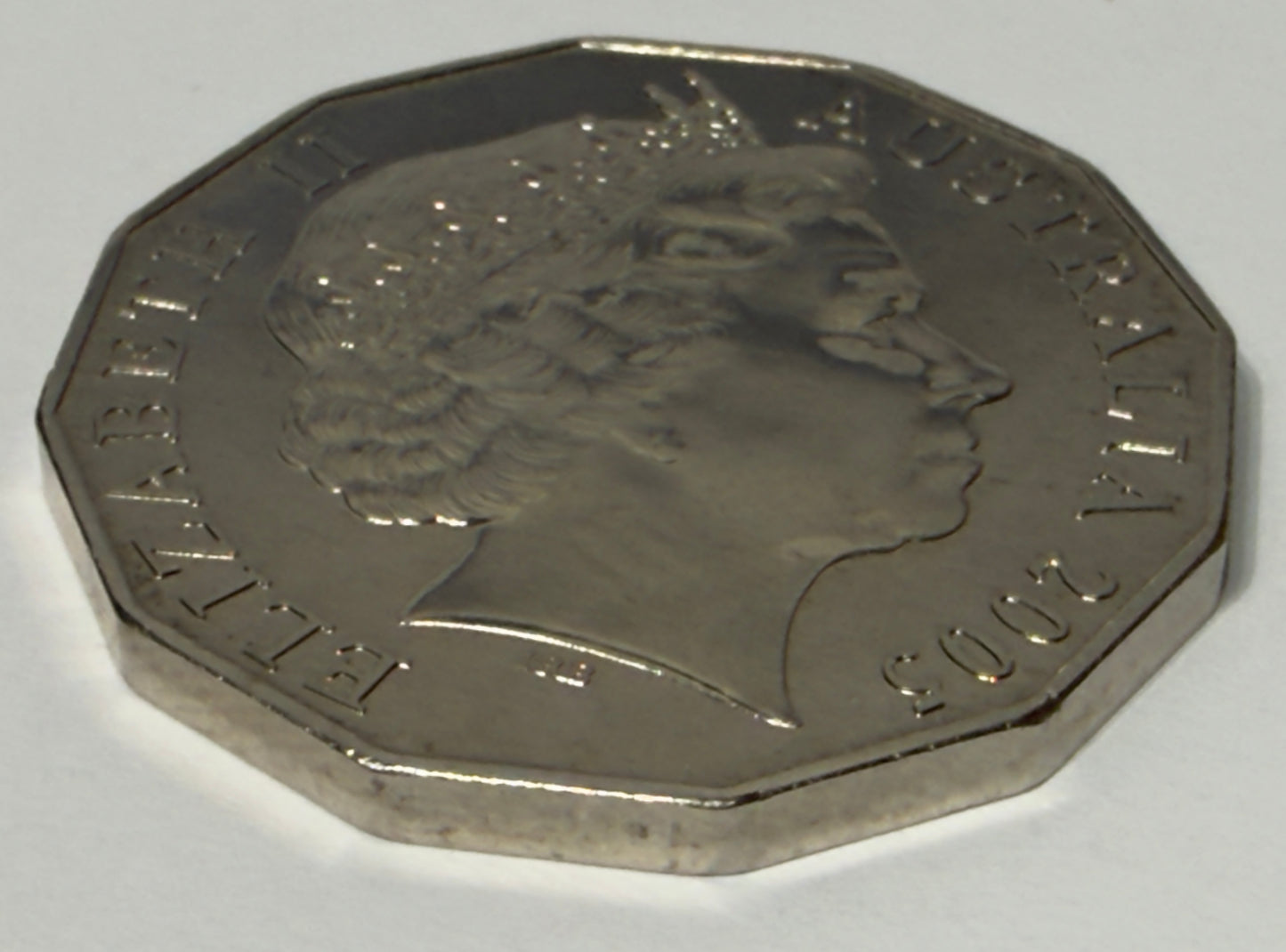 2005 50 Cent Coin - Uncirculated - 60th Anniversary Of WW2 - Comes In 2x2