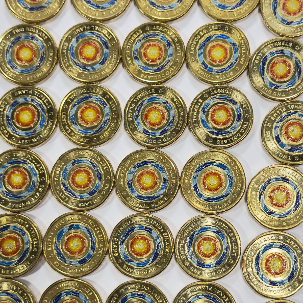 2018 $2 Coin - Uncirculated - Eternal Flame - Lest We Forget - Comes In 2x2