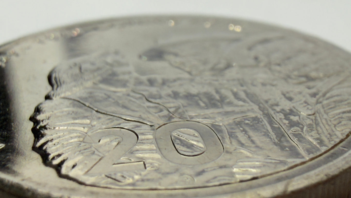2005 20 Cent Coin - Uncirculated - Coming Home From War - Comes In 2x2