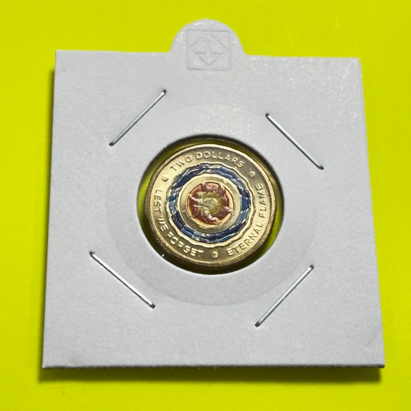 2018 $2 Coin - Uncirculated - Eternal Flame - Lest We Forget - Comes In 2x2