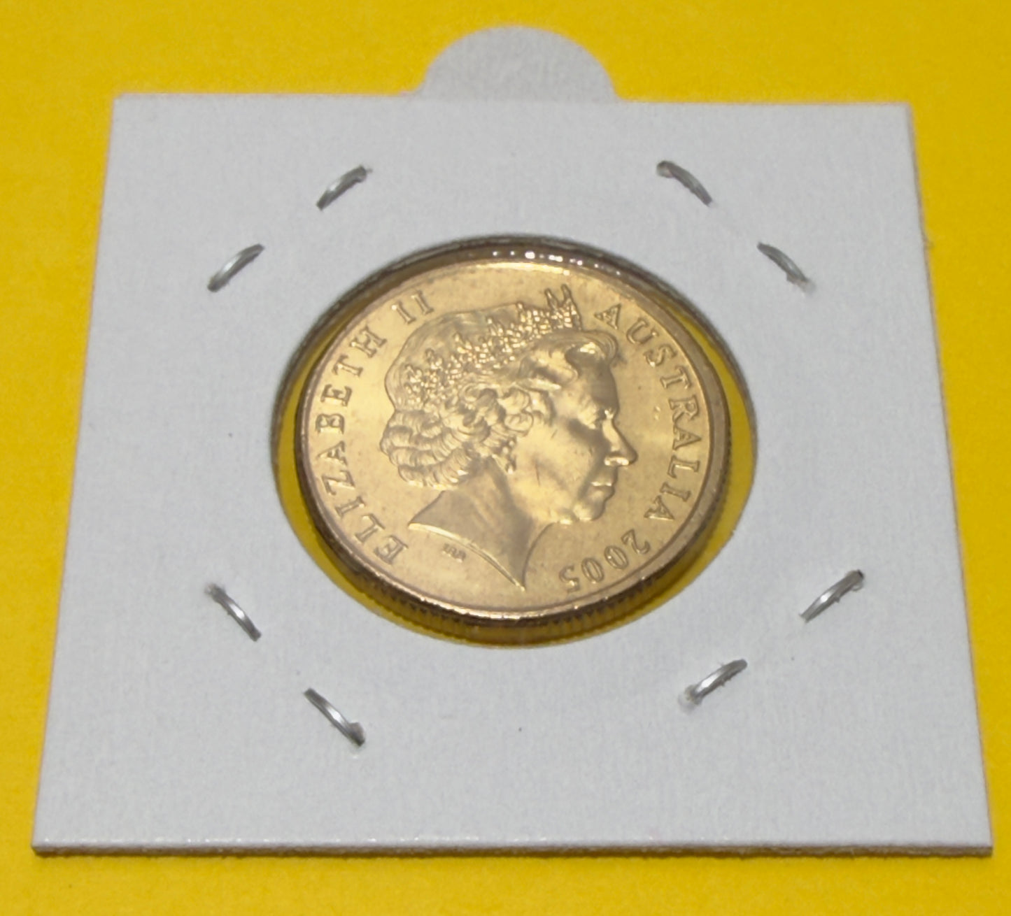 2005 $1 Dancing Man Coin - Uncirculated - 60th Anniversary Of WW2 - In 2x2