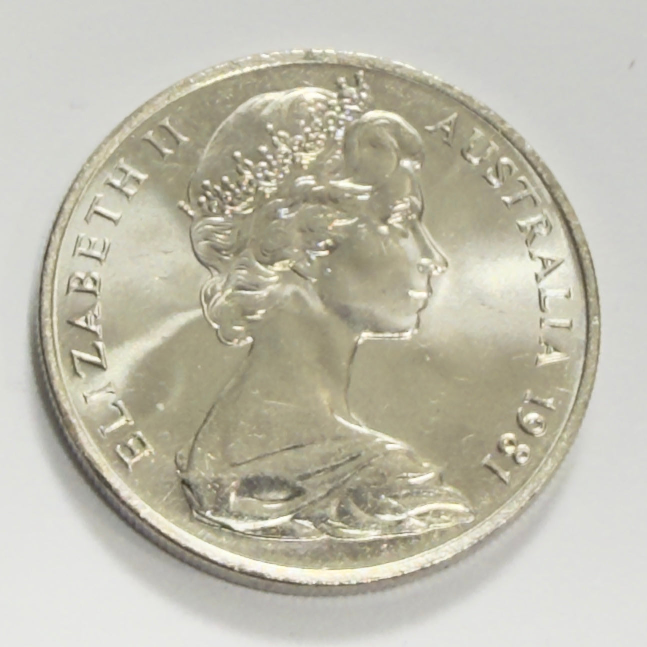1981 10 Cent Coin - Uncirculated - Ten Cent 10c Ex RAM ROLL - comes in 2x2