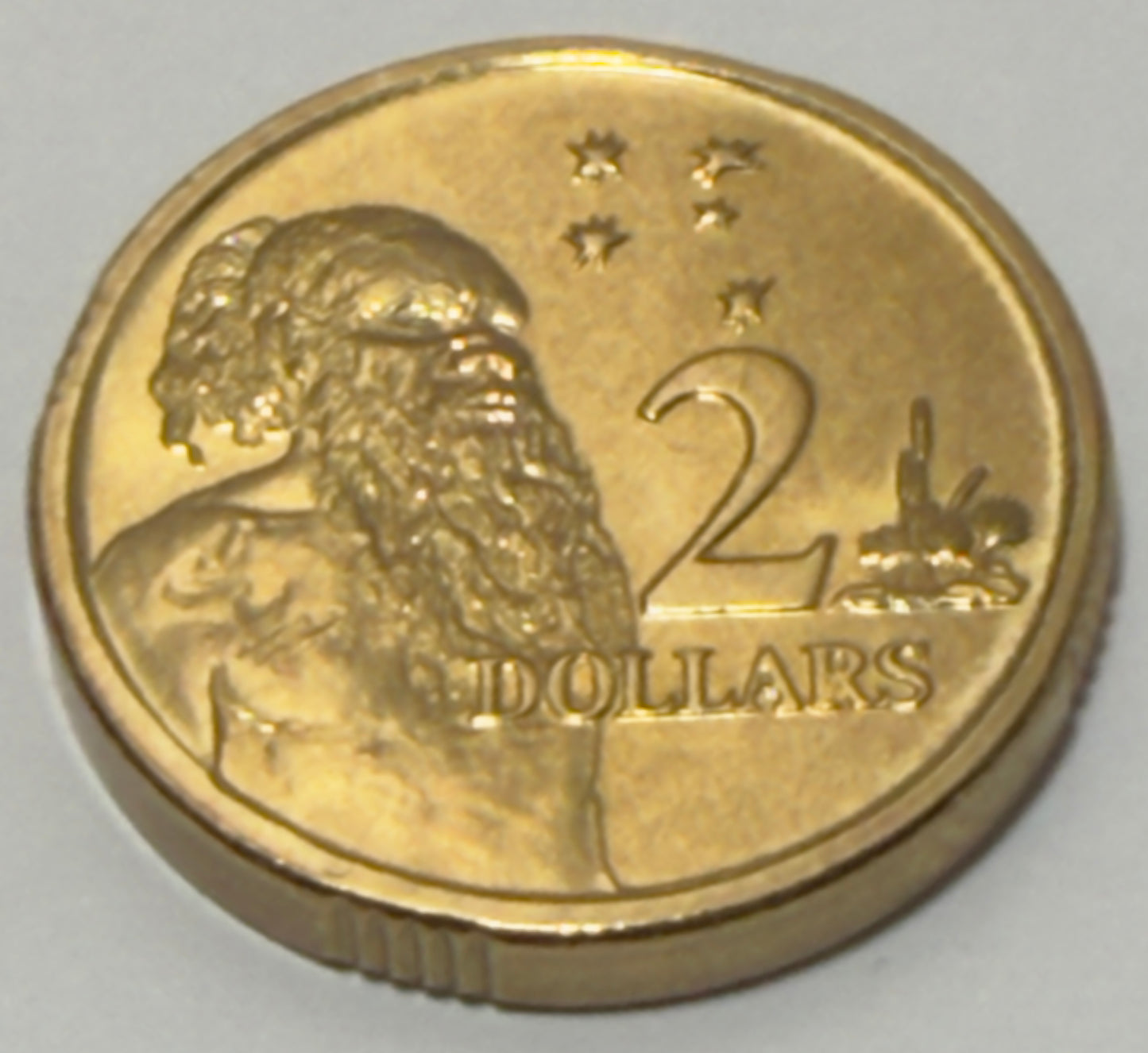 2005 $2 Elder Coin - Choice Uncirculated - ex mint set coin - comes in 2x2