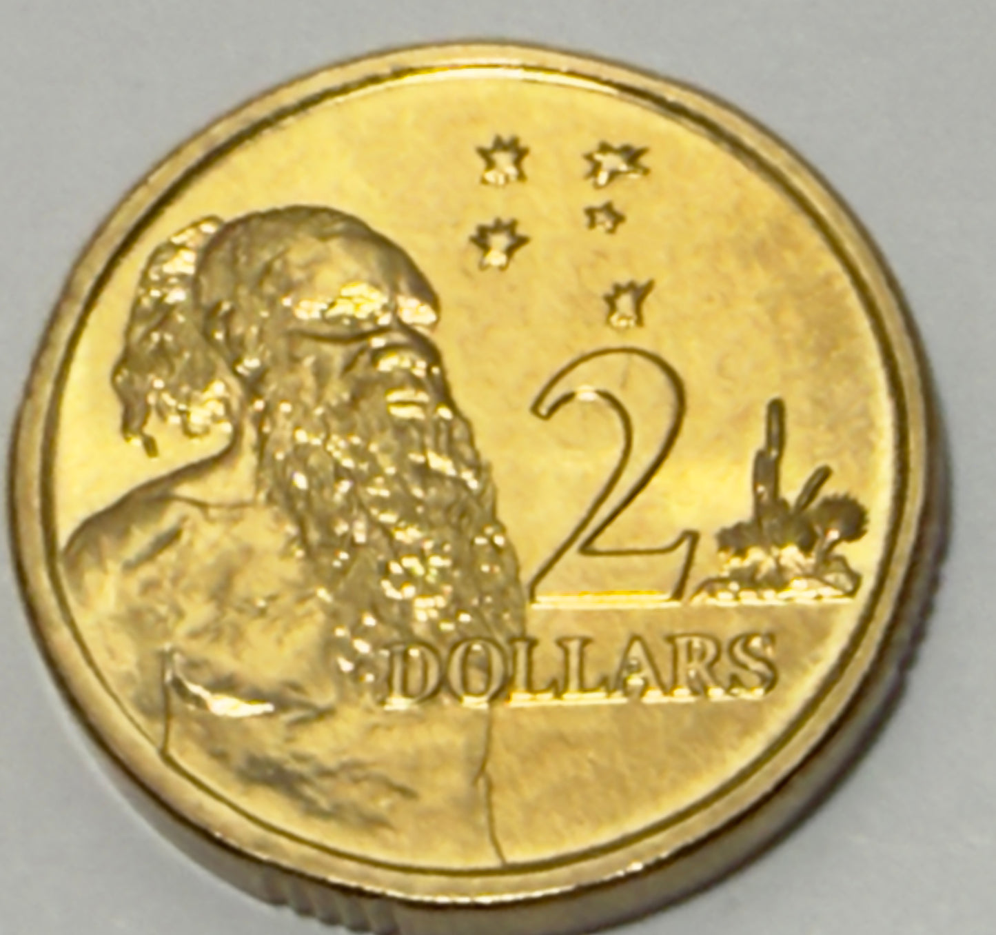 2005 $2 Elder Coin - Choice Uncirculated - ex mint set coin - comes in 2x2