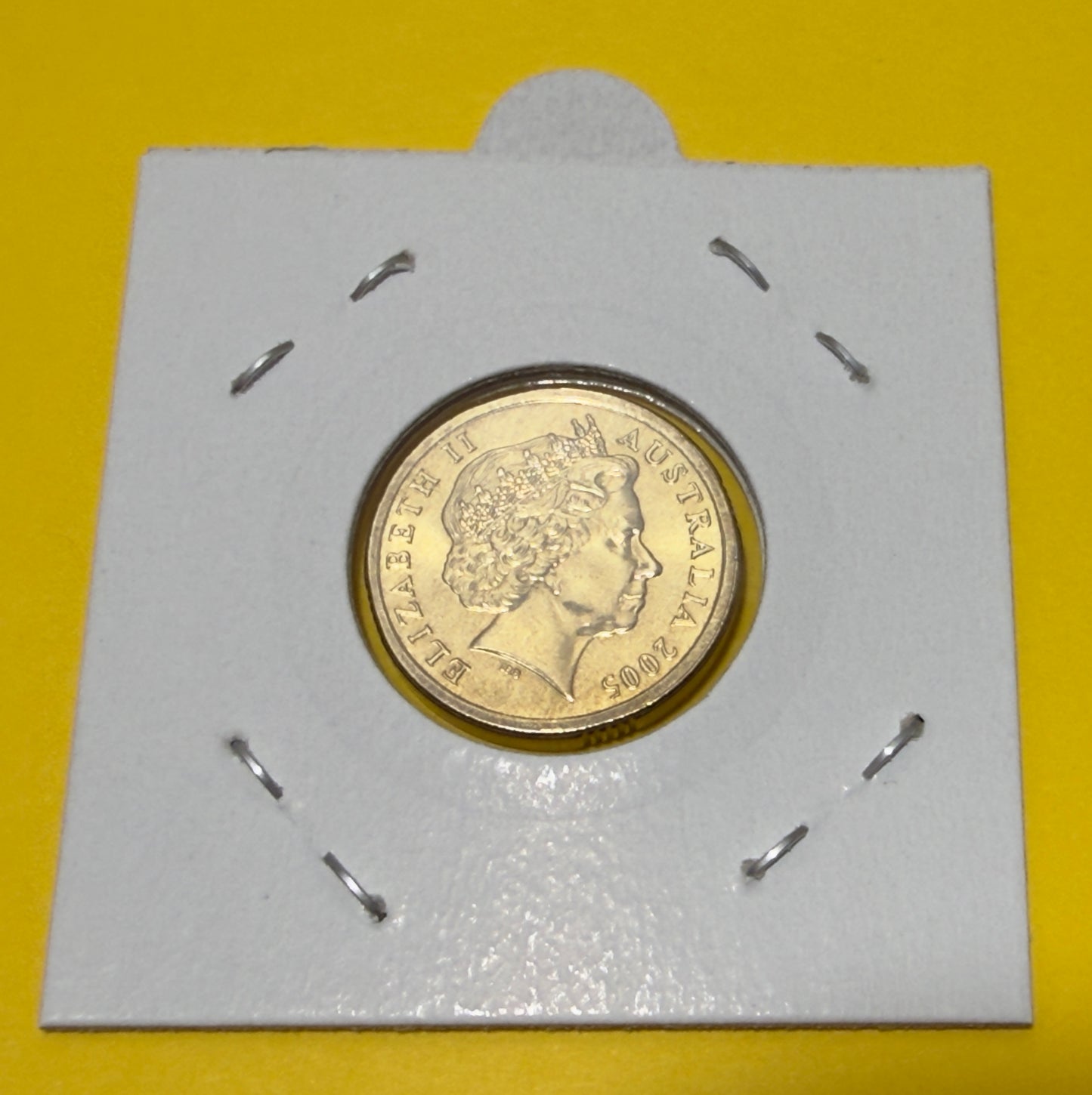 2005 $2 Elder Coin - Choice Uncirculated - ex mint set coin - comes in 2x2