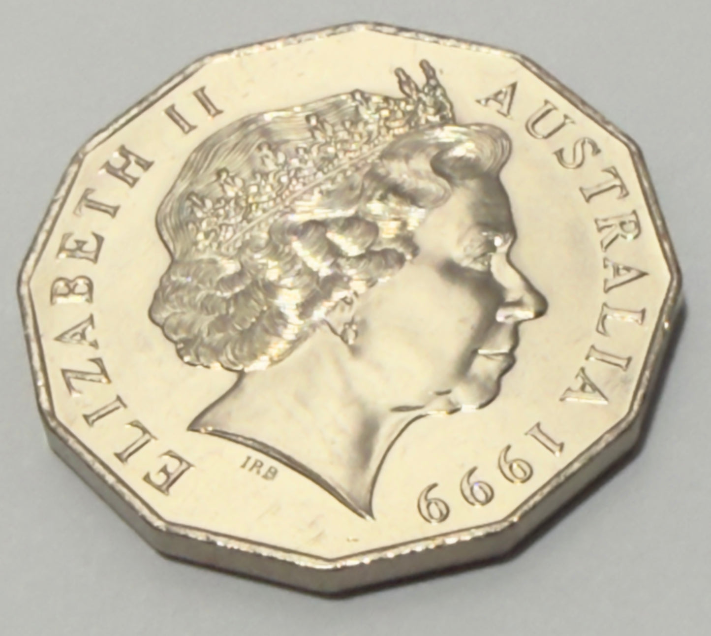 1999 50 Cent Coin - Coat of Arms - Uncirculated - comes in 2x2