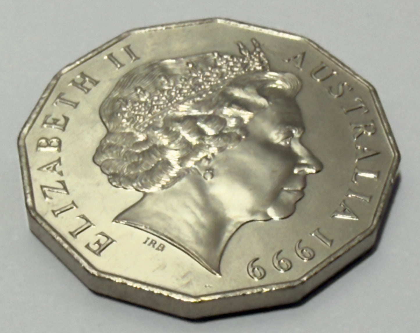 1999 50 Cent Coin - Coat of Arms - Uncirculated - comes in 2x2