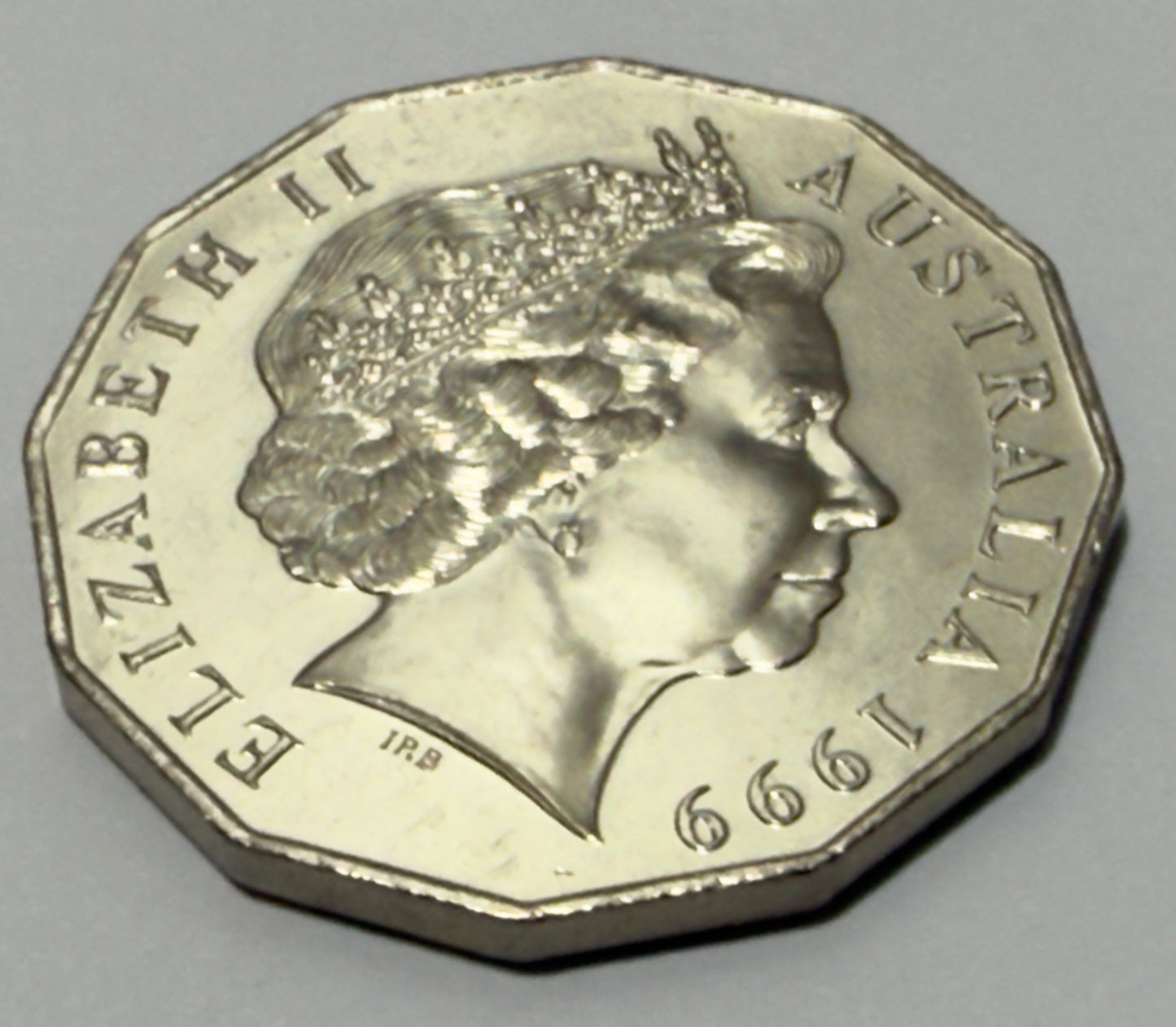 1999 50 Cent Coin - Coat of Arms - Uncirculated - comes in 2x2