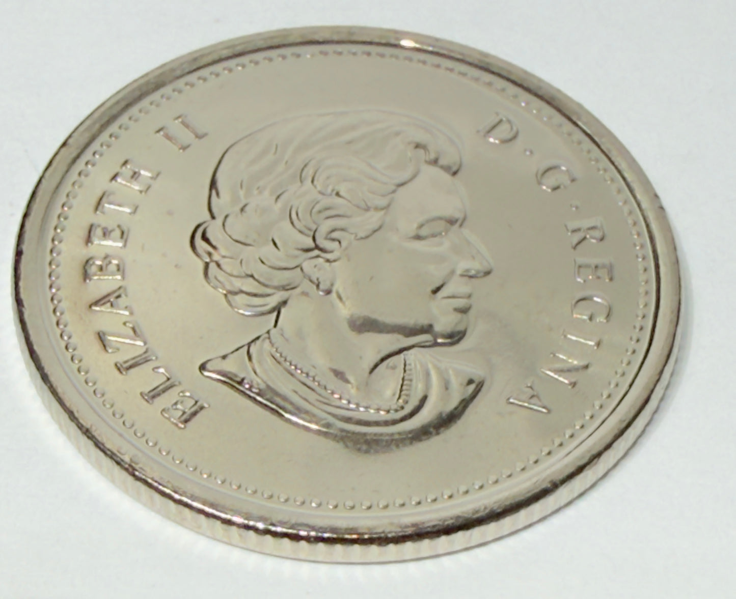 2010 Canadian Poppy Quarter - Coloured Double Poppy - Uncirculated 25 Cent Coin