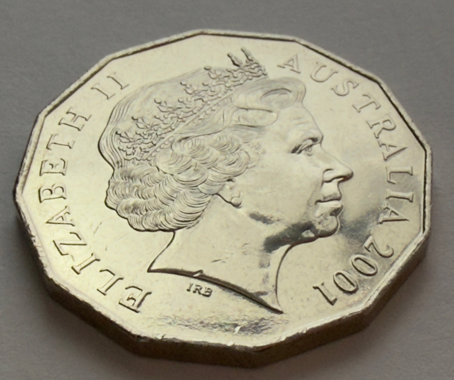 2001 50 Cent Coin - Centenary of Federation VIC - Uncirculated - comes in 2x2