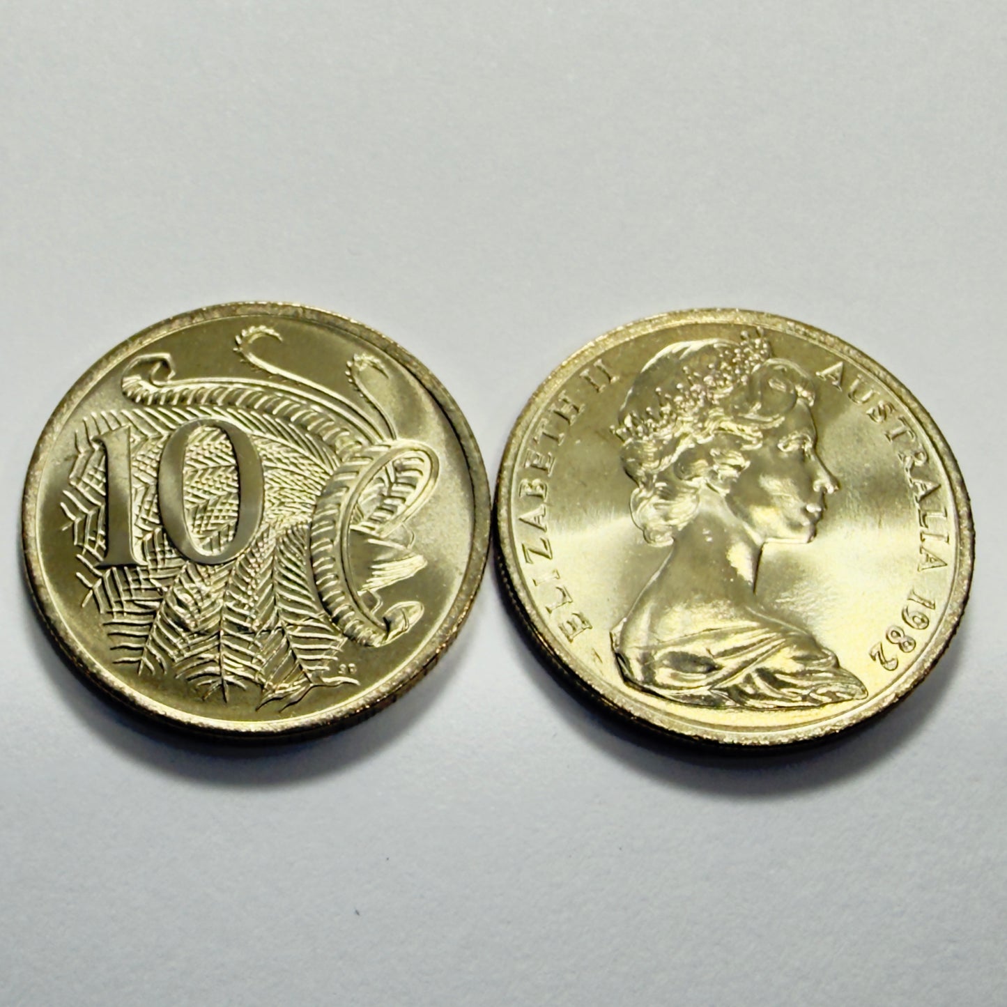 1982 10 Cent Coin - Uncirculated - Ex RAM Roll Ten Cent 10c - Comes In 2x2