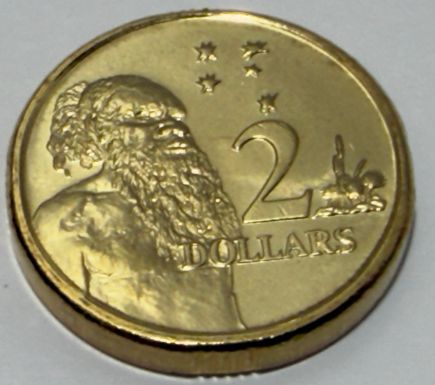 2017 $2 Elder Coin - Uncirculated - Two Dollar - comes in 2x2