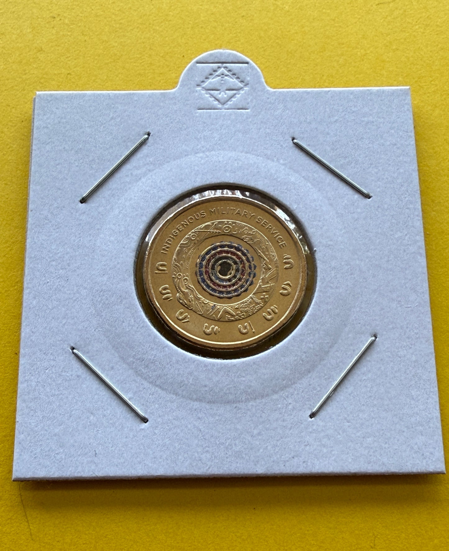 2021 $2 - Indigenous Military Service Coin - Uncirculated - IMS - comes in 2x2