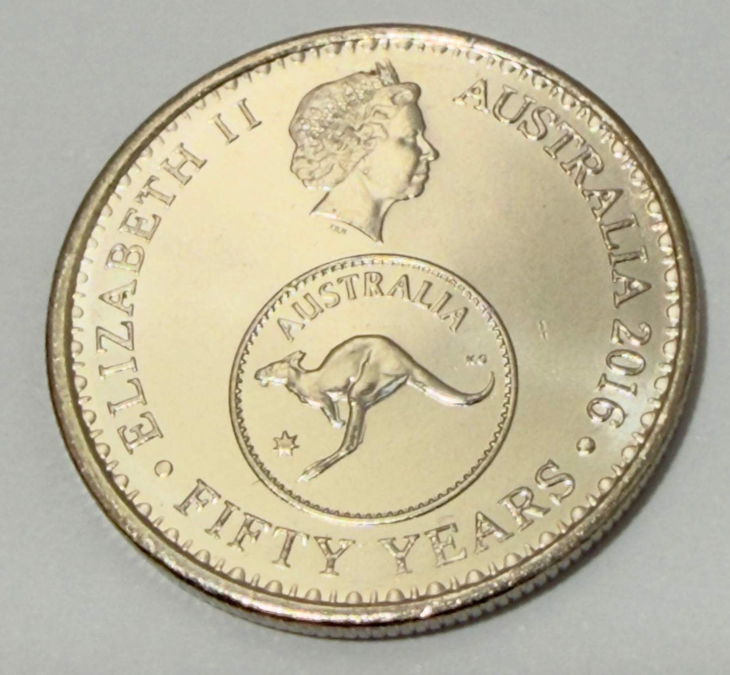 2016 5 Cent Coin - Changeover 50 Years of Decimal Currency - Uncirculated