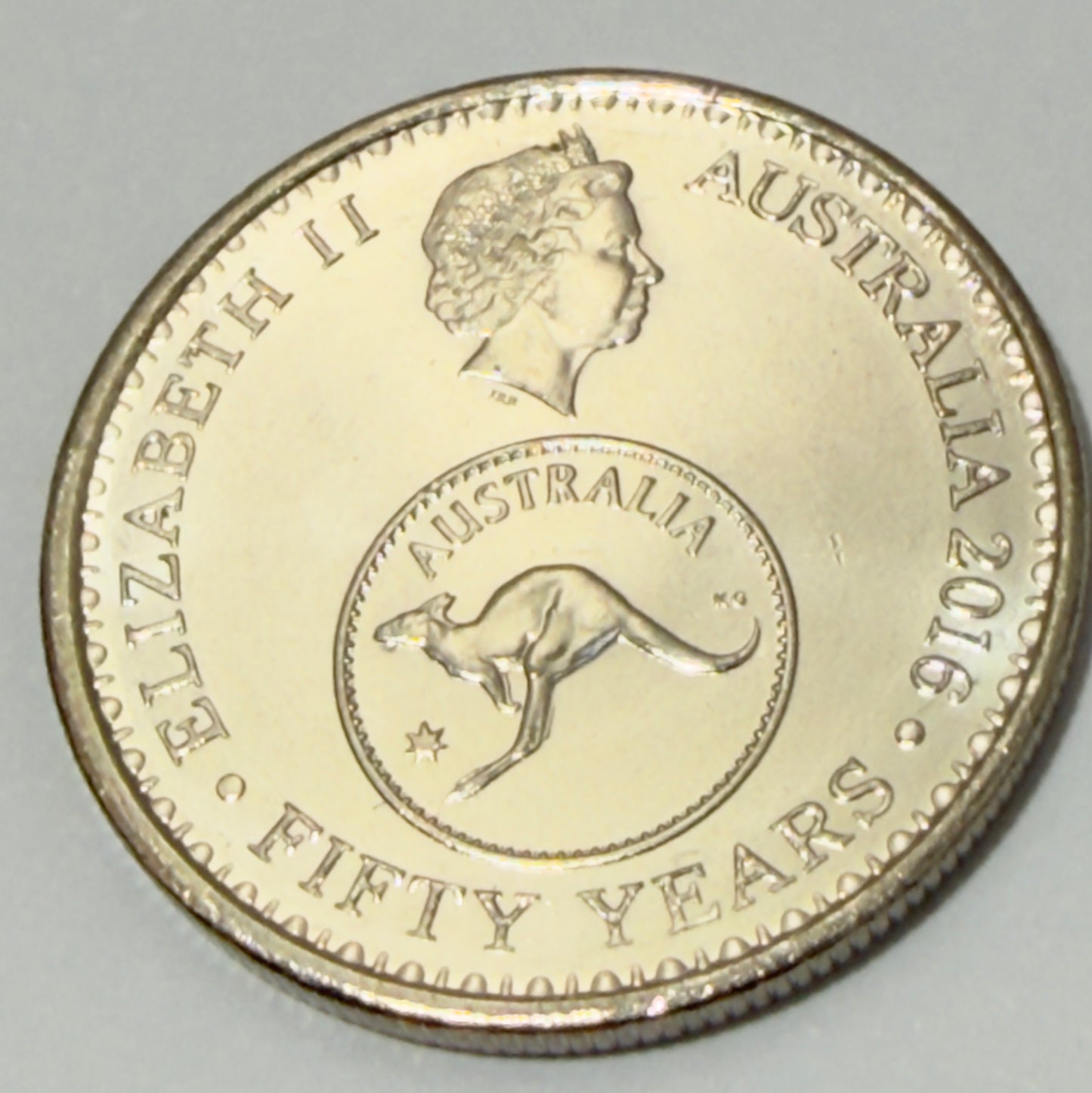 2016 5 Cent Coin - Changeover 50 Years of Decimal Currency - Uncirculated