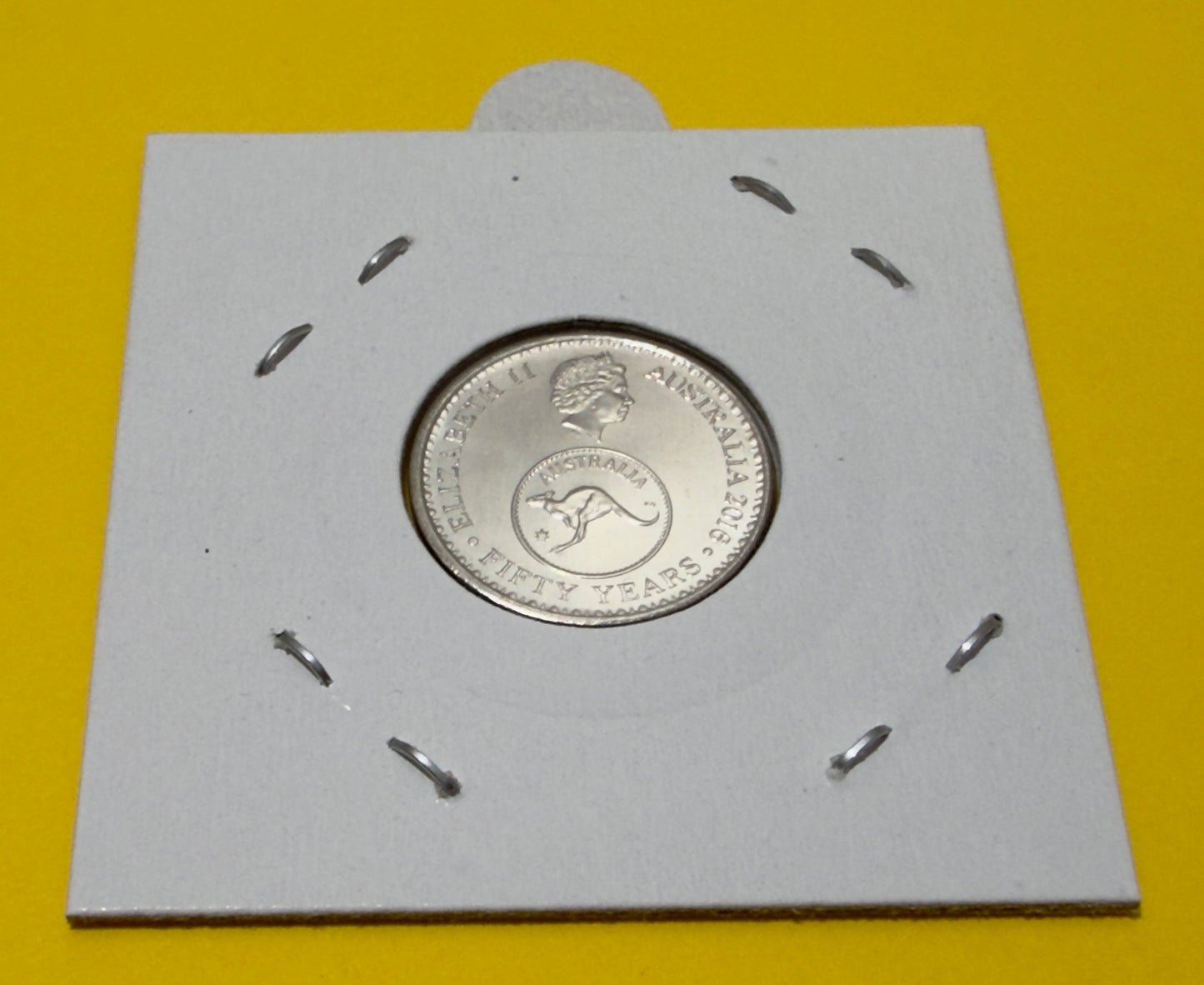 2016 5 Cent Coin - Changeover 50 Years of Decimal Currency - Uncirculated