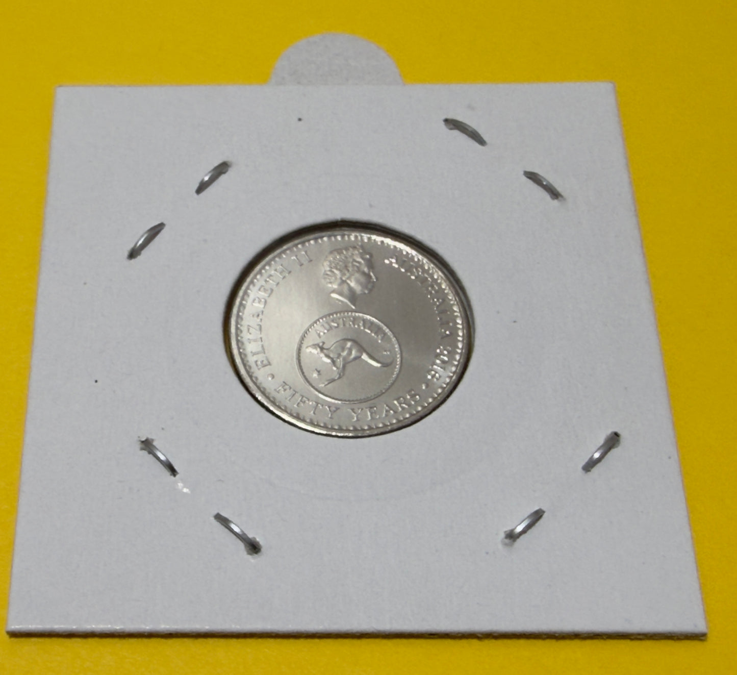 2016 5 Cent Coin - Changeover 50 Years of Decimal Currency - Uncirculated