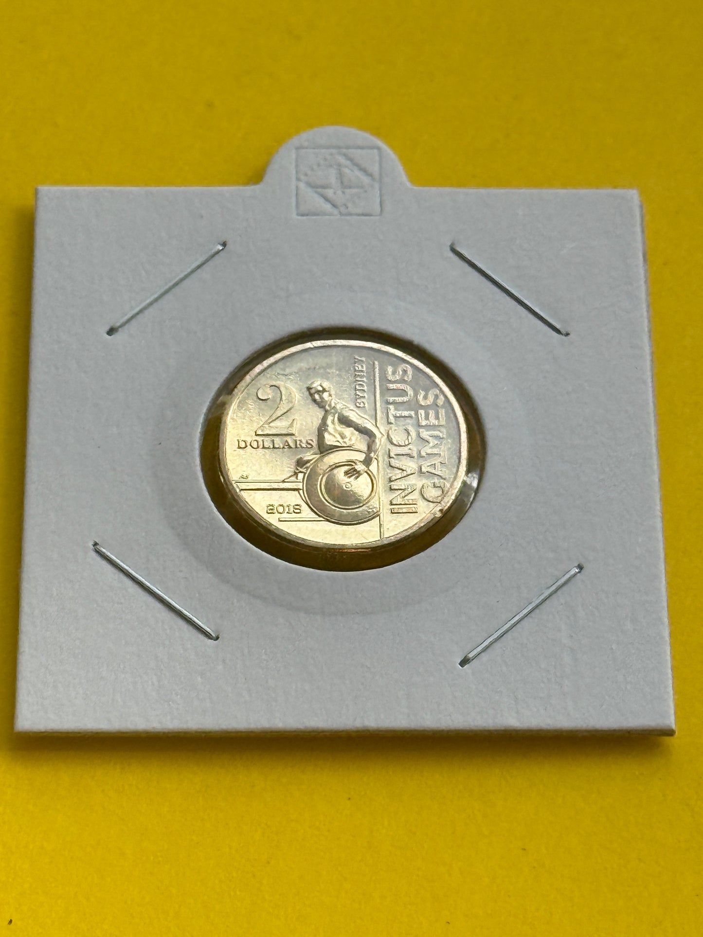 2018 $2 Invictus Games Coin - Uncirculated - Ex RAM Roll - comes in 2x2