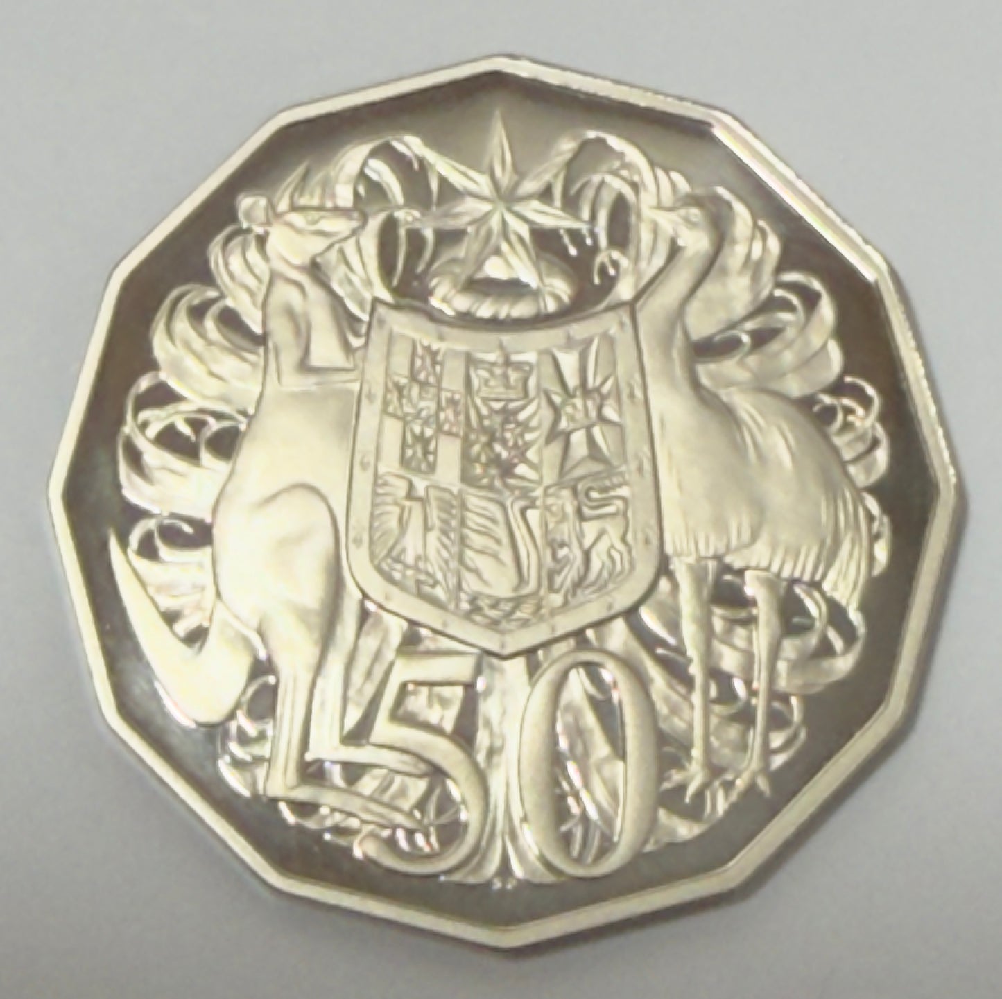 1983 50 Cent Proof Coin - Fifty Cent Proof Coin - comes in 2x2