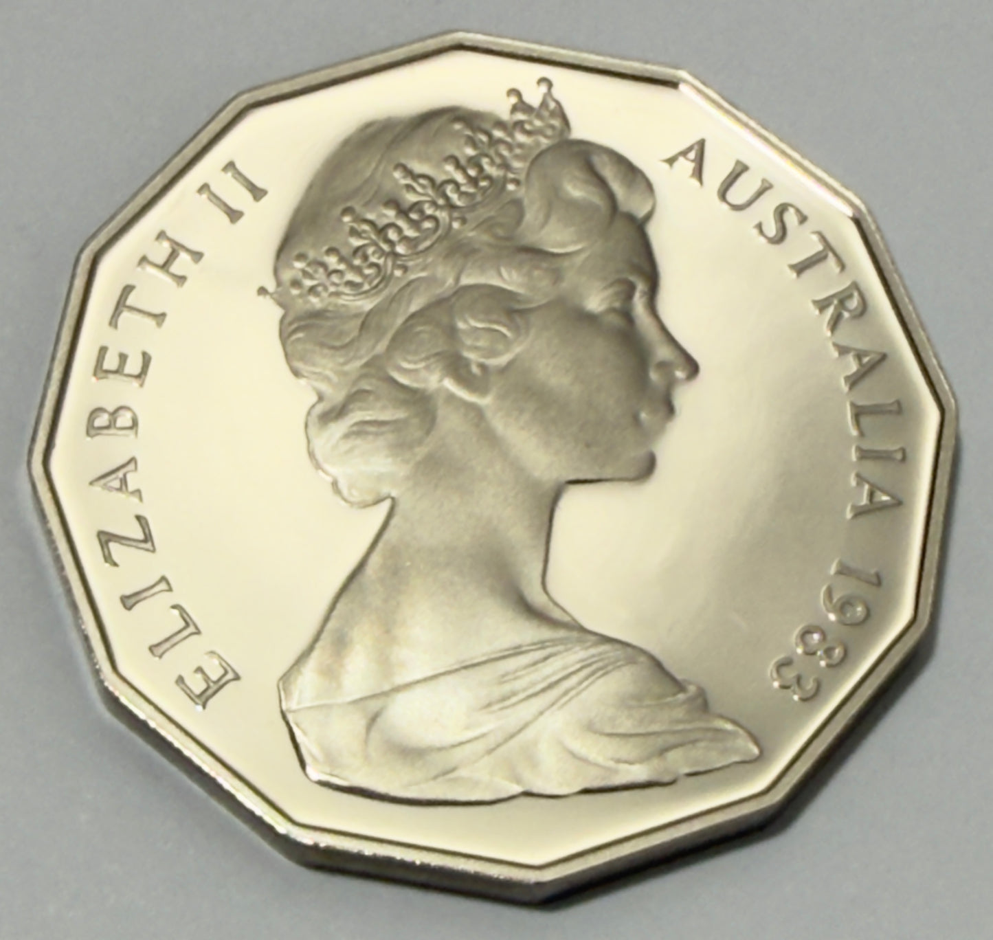 1983 50 Cent Proof Coin - Fifty Cent Proof Coin - comes in 2x2