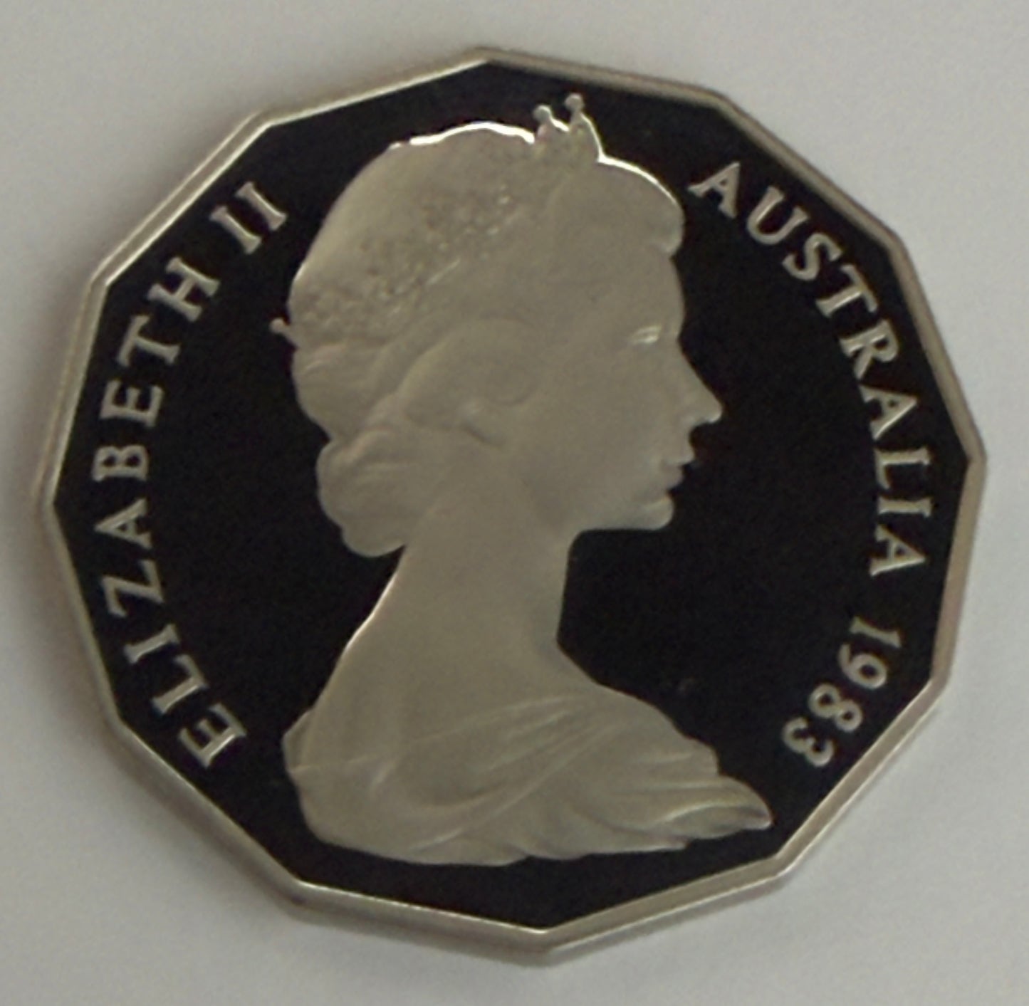 1983 50 Cent Proof Coin - Fifty Cent Proof Coin - comes in 2x2