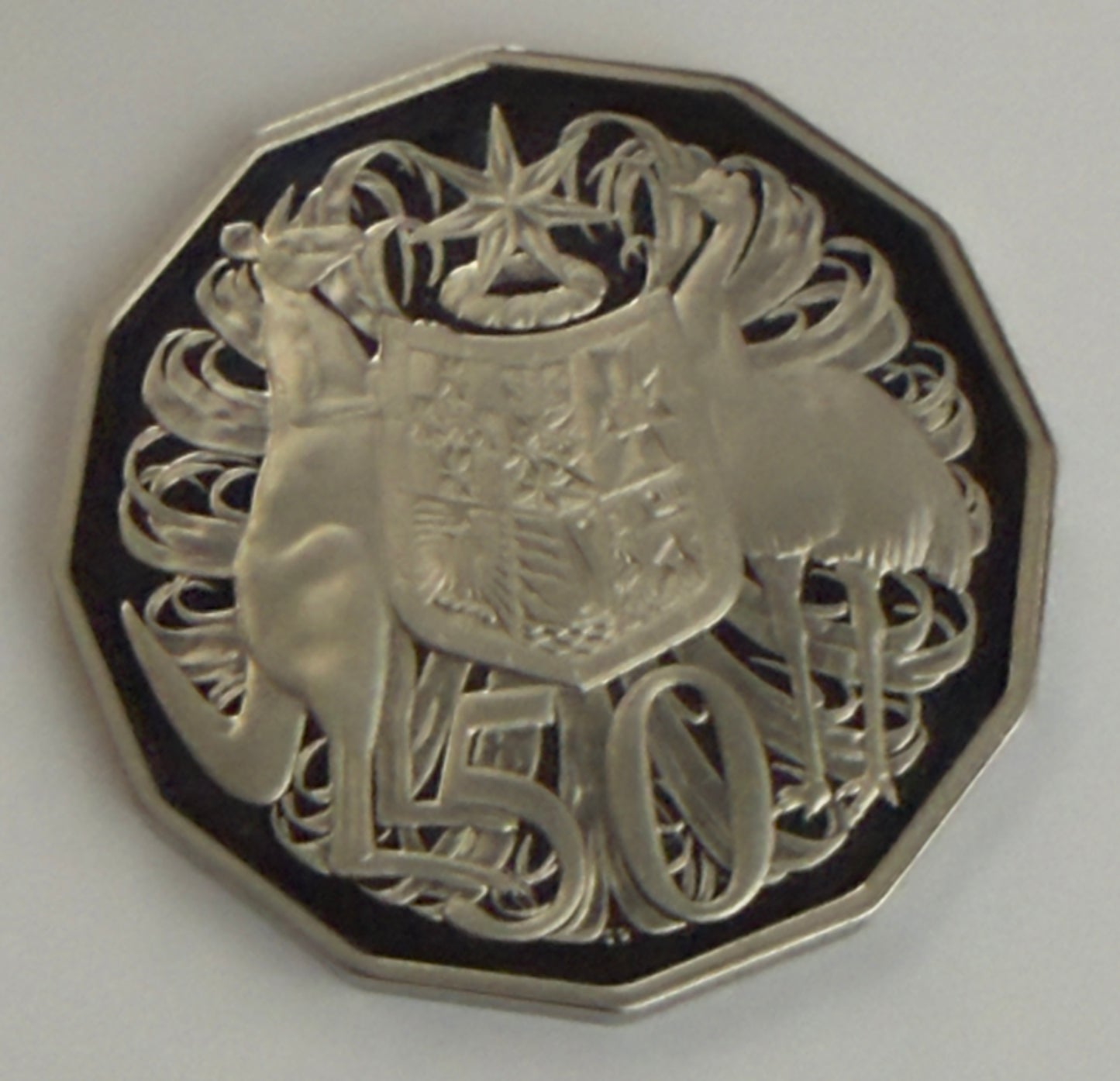 1983 50 Cent Proof Coin - Fifty Cent Proof Coin - comes in 2x2