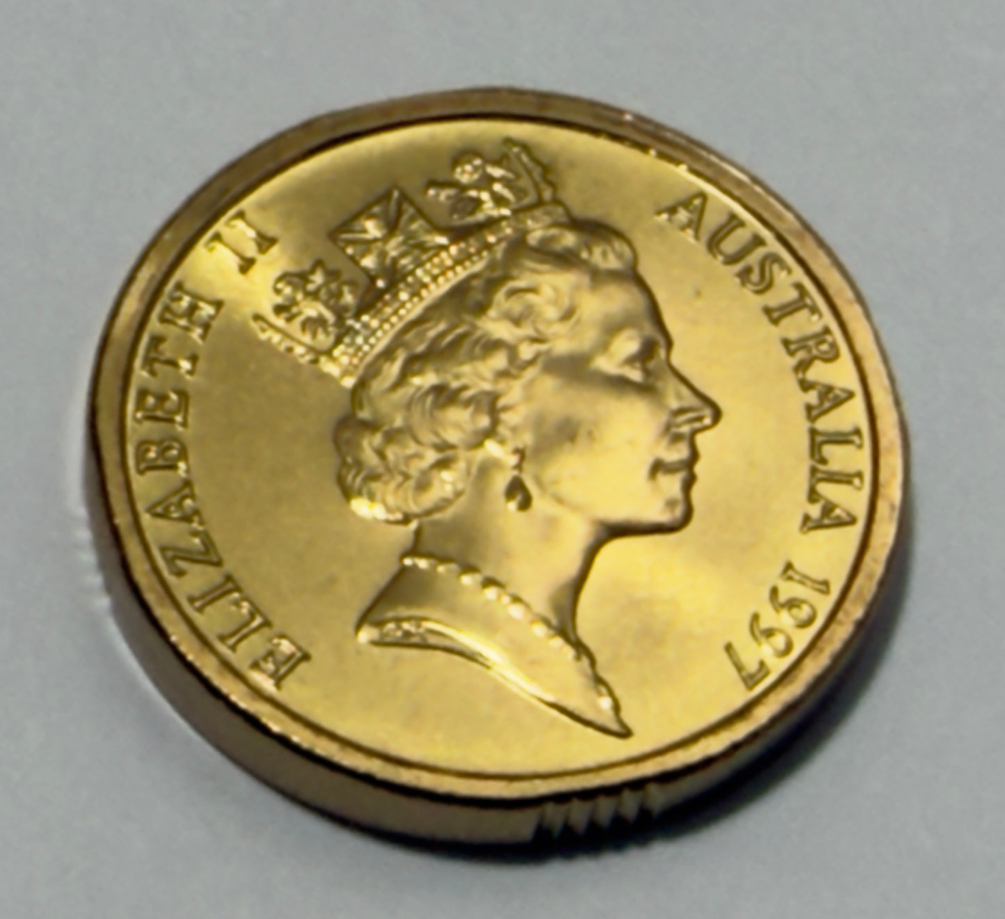 1997 $2 Elder Coin - Choice Uncirculated - ex mint set coin - comes in 2x2