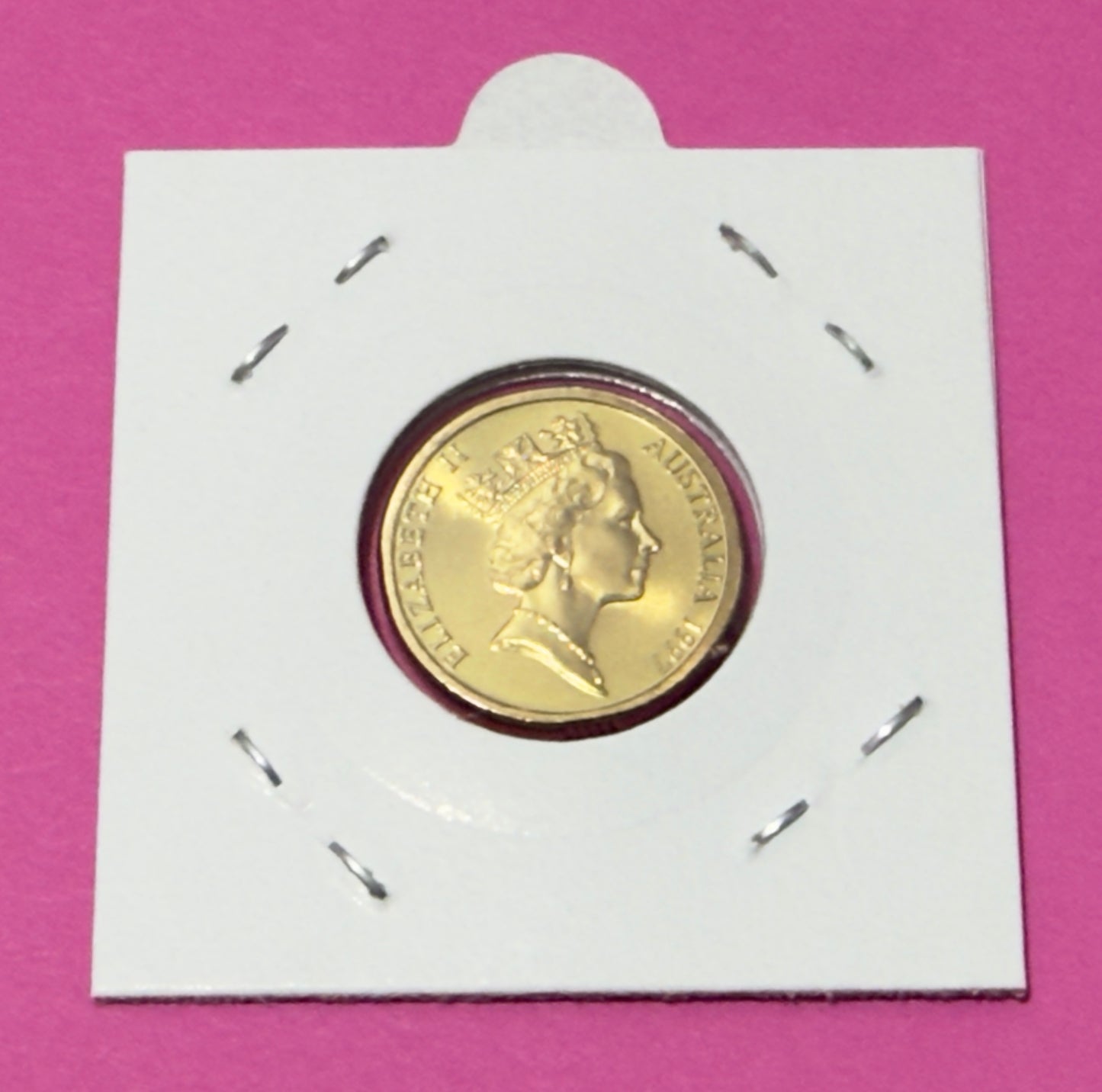 1997 $2 Elder Coin - Choice Uncirculated - ex mint set coin - comes in 2x2