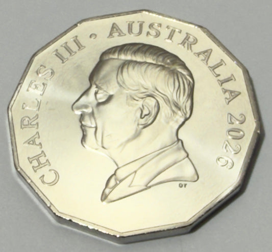 2026 50 Cent Coin Choice Uncirculated 60th Anniversary of Decimal Currency