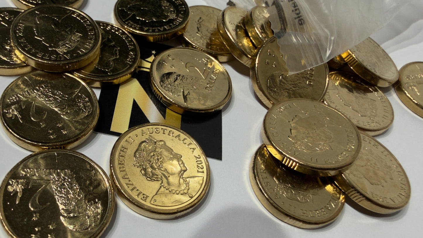 2021 $2 Elder Coin - Ex Royal Australian Mint Bag - comes in 2x2 - SEE PICS