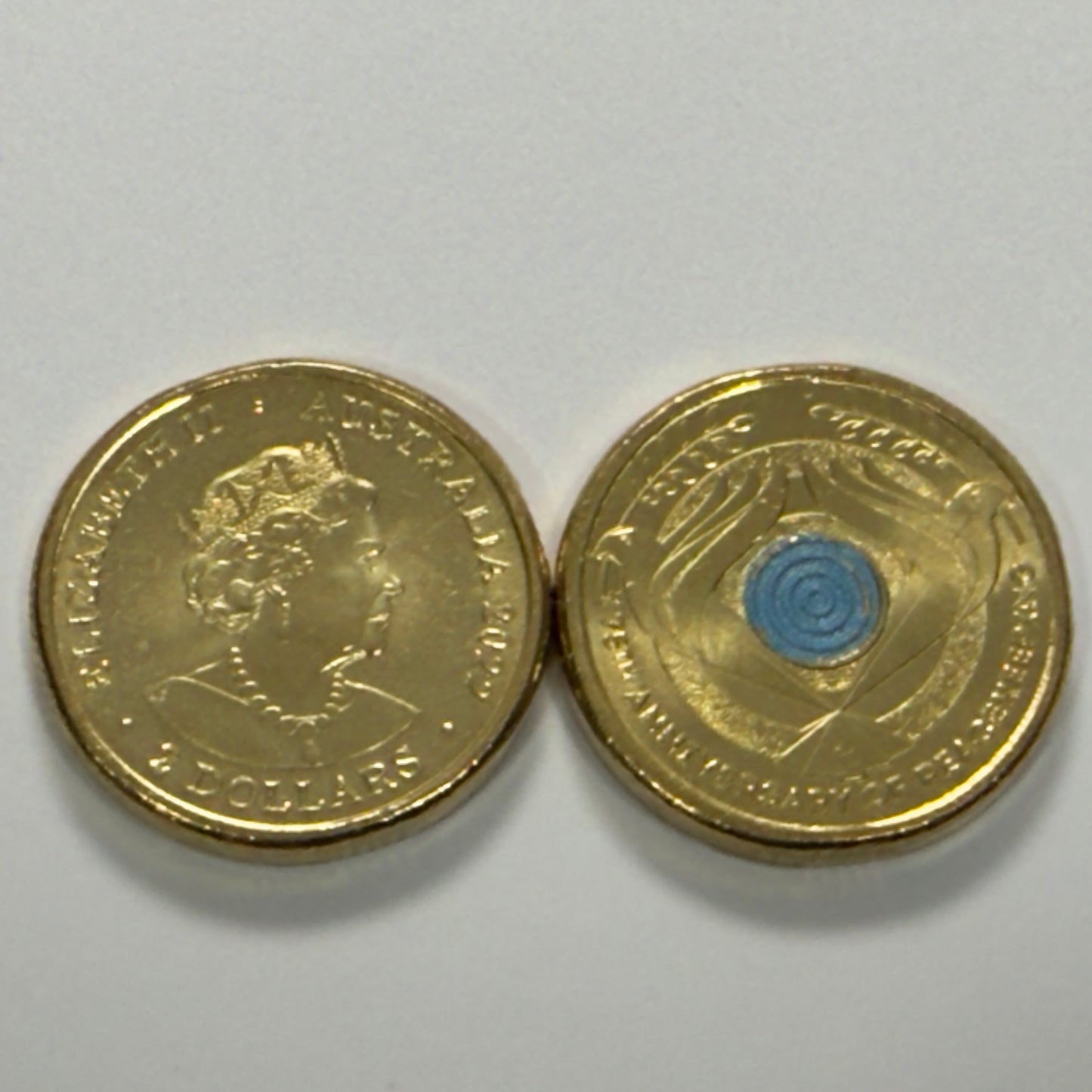 2022 $2 Coin - Uncirculated - Peacekeeping Dove - Coloured $2 - Comes In 2x2