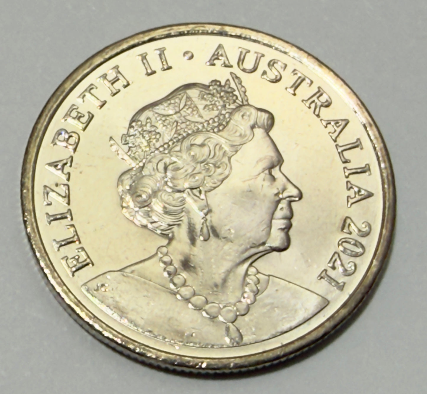 2021 5 Cent Coin - Uncirculated - Five Cent - JC Effigy - comes in 2x2