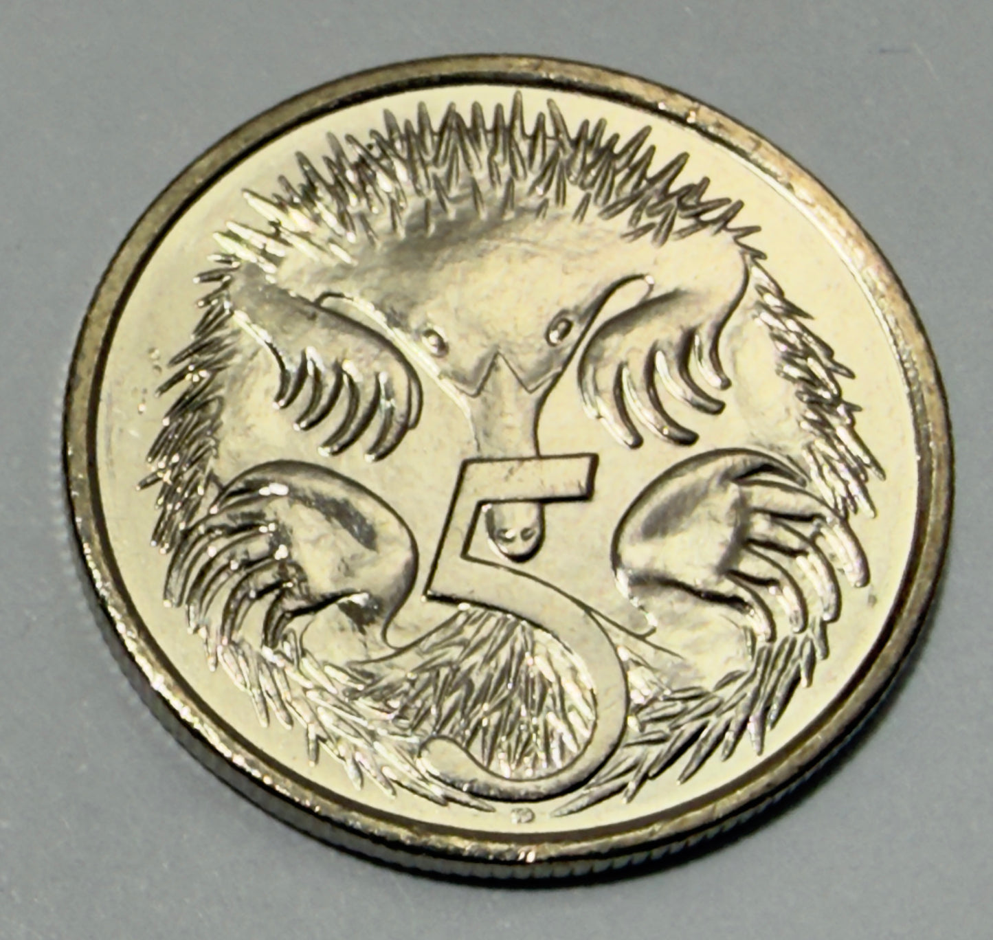 2021 5 Cent Coin - Uncirculated - Five Cent - JC Effigy - comes in 2x2