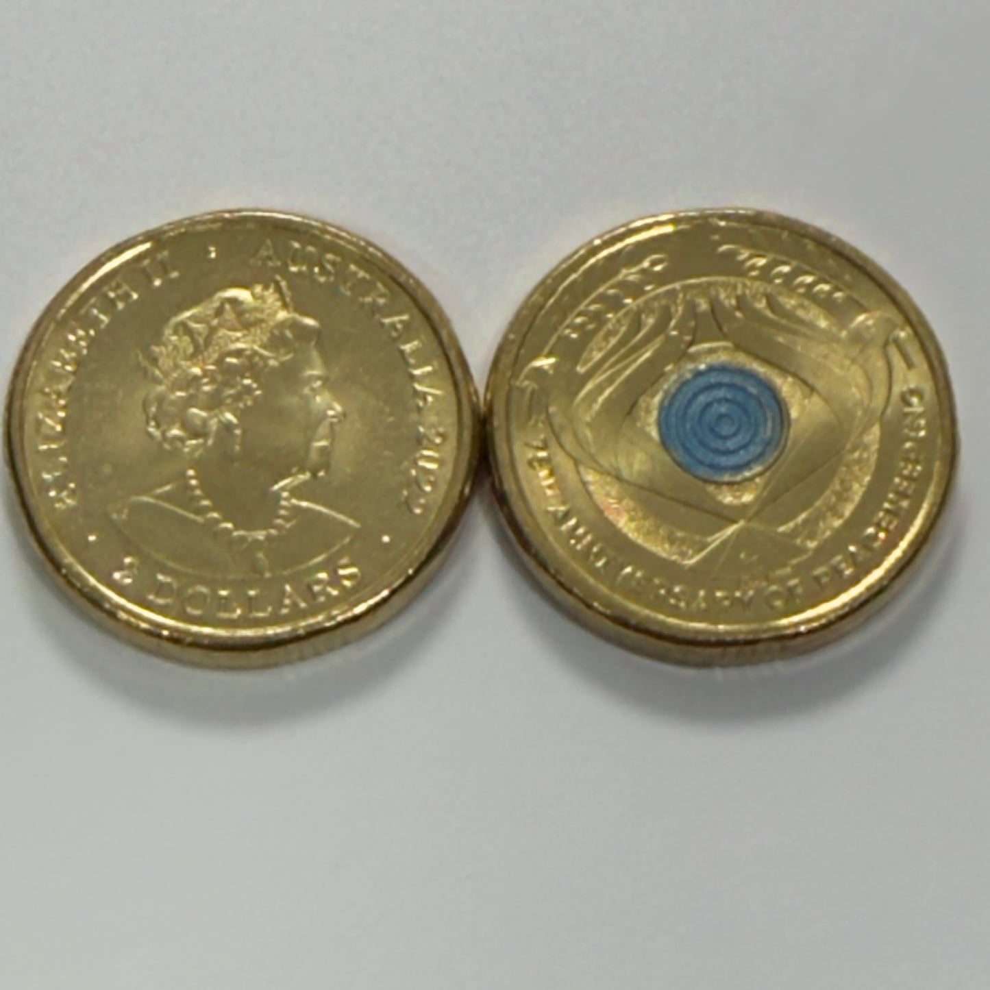 2022 $2 Coin - Uncirculated - Peacekeeping Dove - Coloured $2 - Comes In 2x2