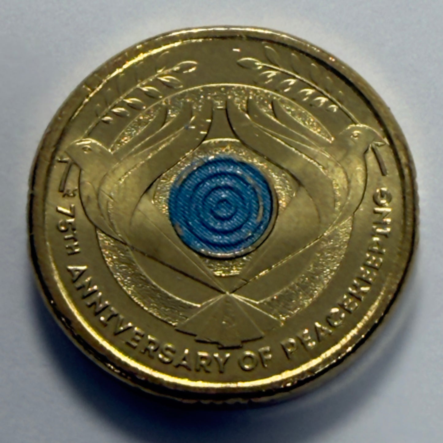 2022 $2 Coin - Uncirculated - Peacekeeping Dove - Coloured $2 - Comes In 2x2