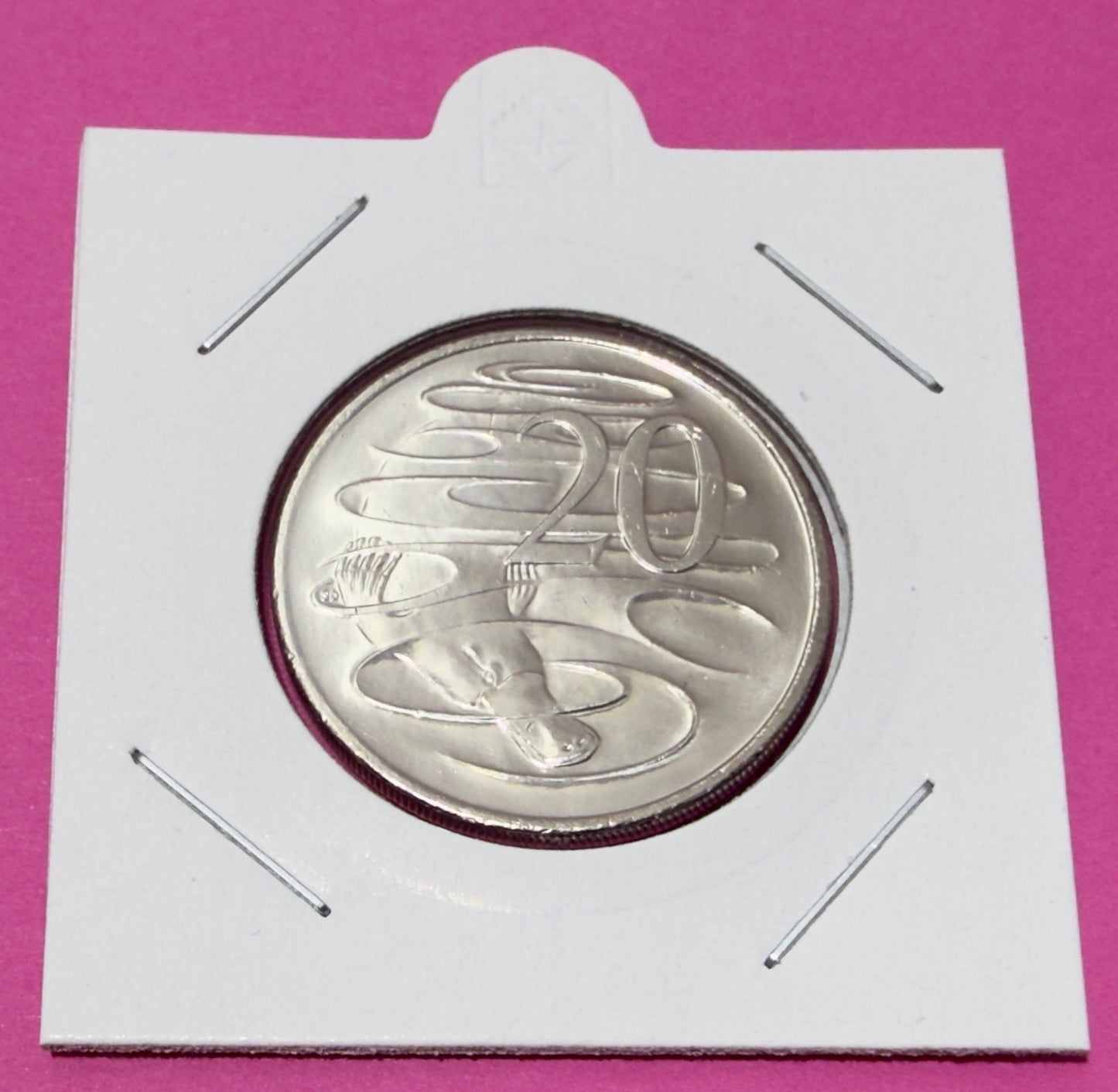 2021 20 Cent Coin - Uncirculated - Platypus - comes in 2x2