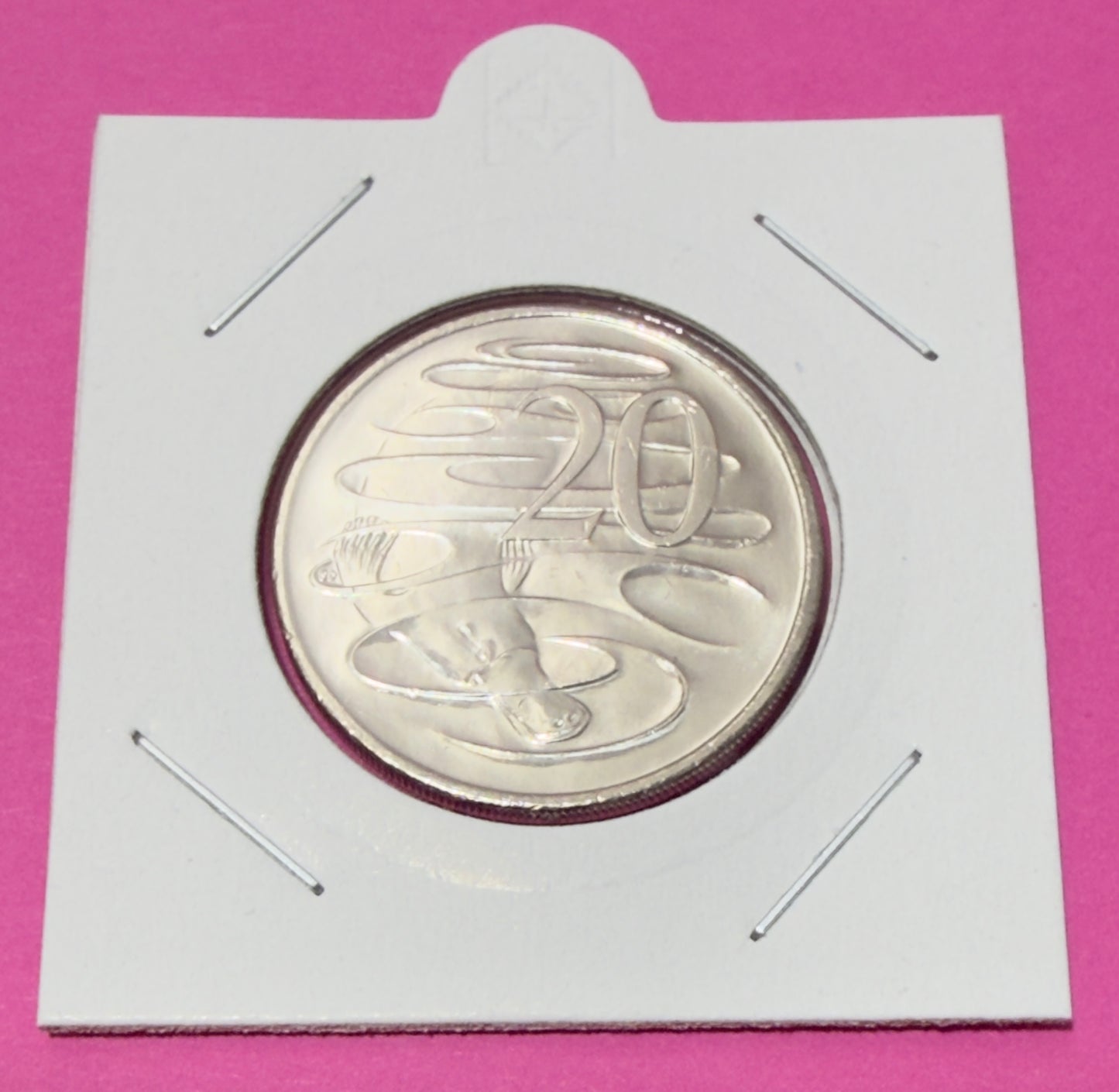 2021 20 Cent Coin - Uncirculated - Platypus - comes in 2x2