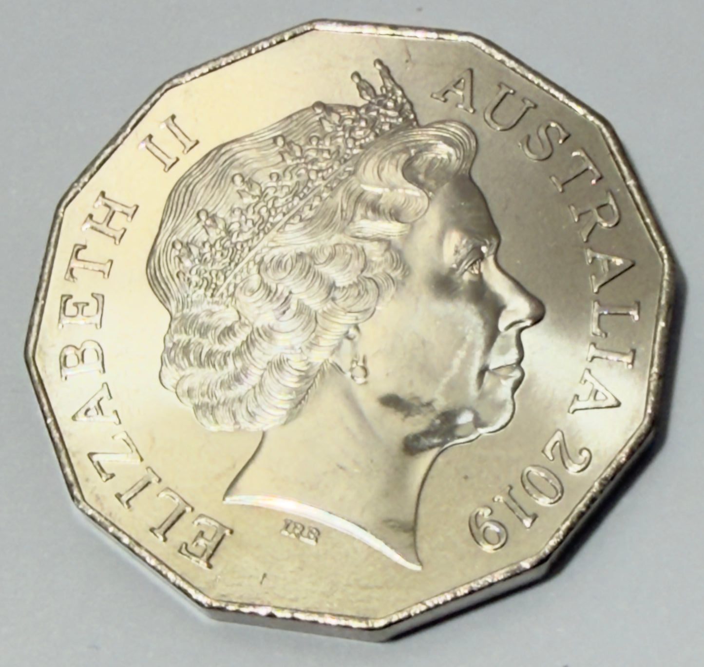 2019 IRB 50 Cent Coin - Uncirculated - Low Mintage -1.124 million - comes in 2x2
