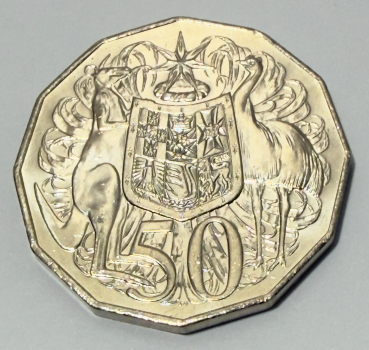 2019 IRB 50 Cent Coin - Uncirculated - Low Mintage -1.124 million - comes in 2x2