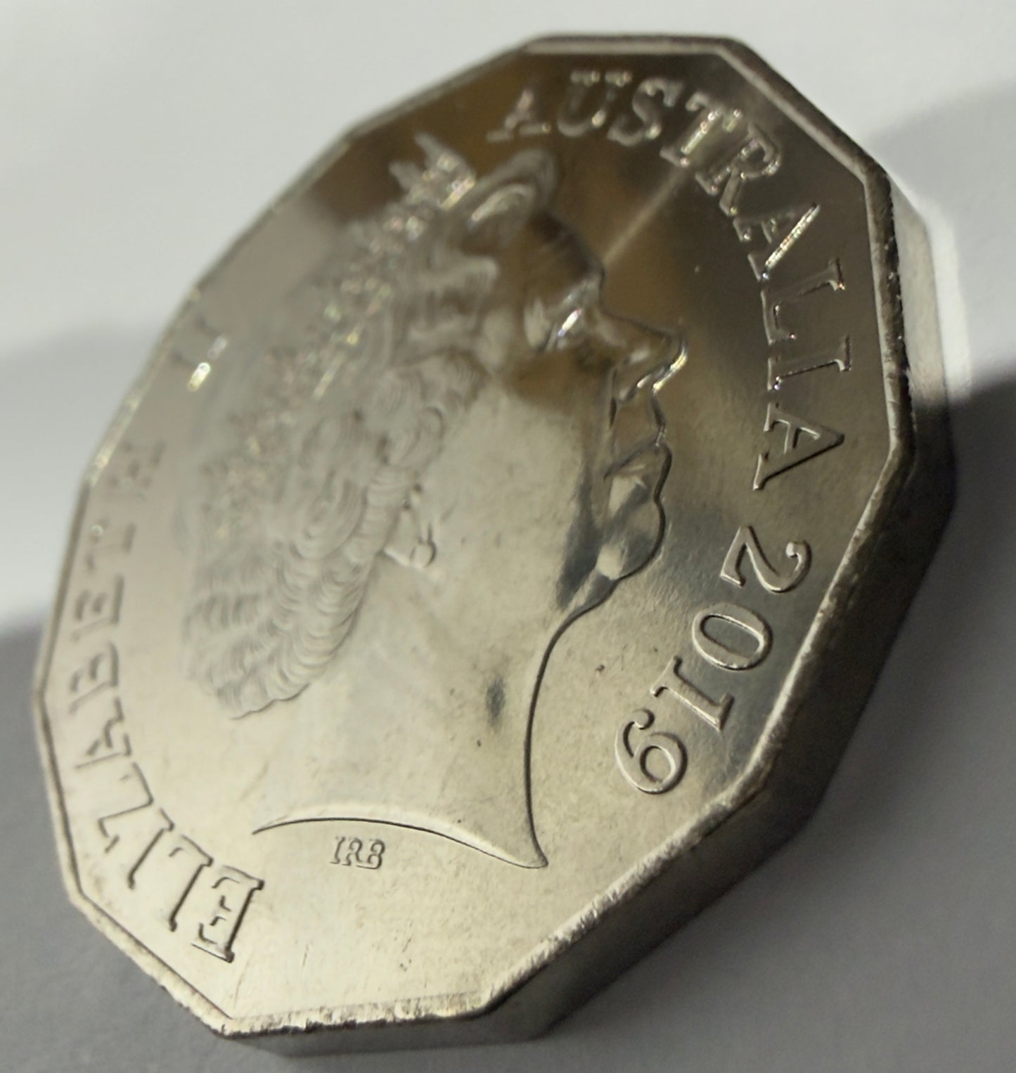 2019 IRB 50 Cent Coin - Uncirculated - Low Mintage -1.124 million - comes in 2x2
