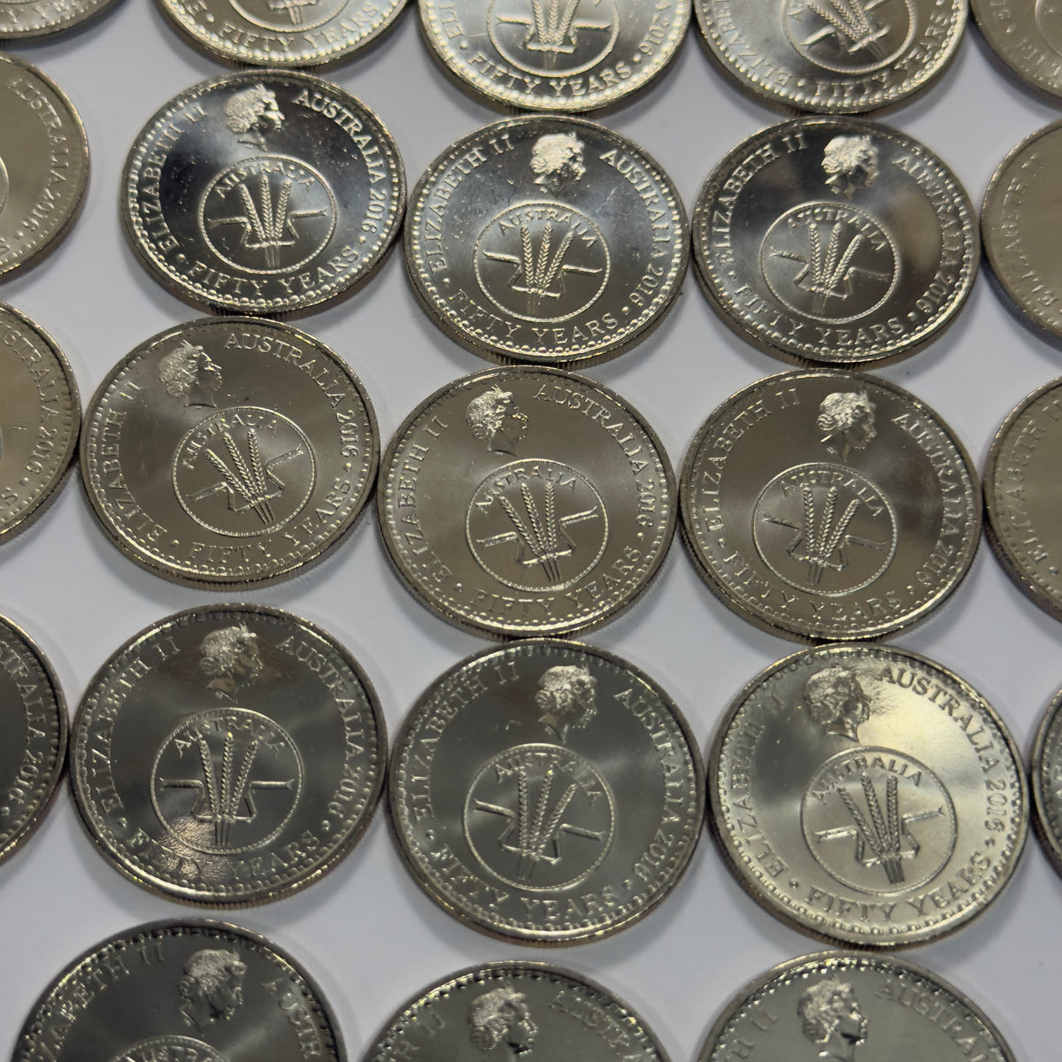 2016 10 Cent Coin - Changeover of Decimal Currency - Uncirculated - in 2x2