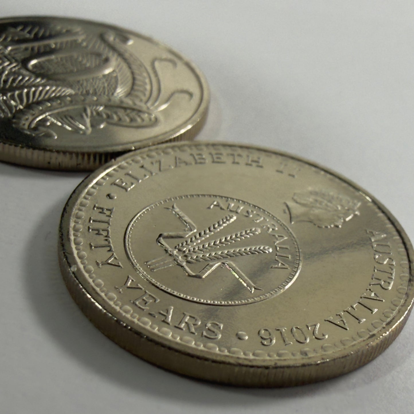 2016 10 Cent Coin - Changeover of Decimal Currency - Uncirculated - in 2x2