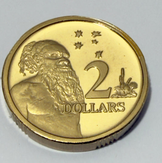 1993 $2 Elder Proof Coin - comes in 2x2