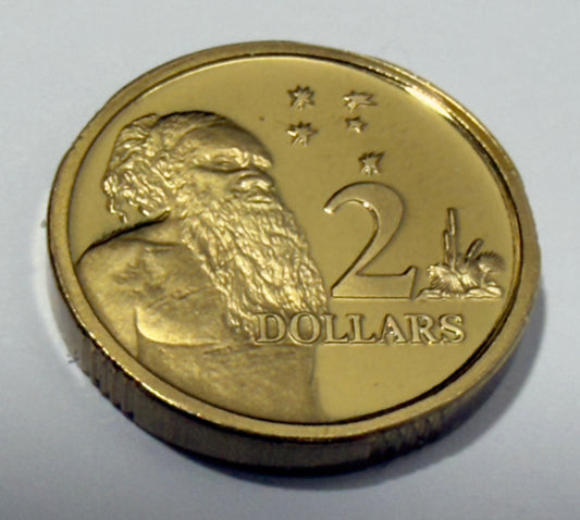 1993 $2 Elder Proof Coin - comes in 2x2